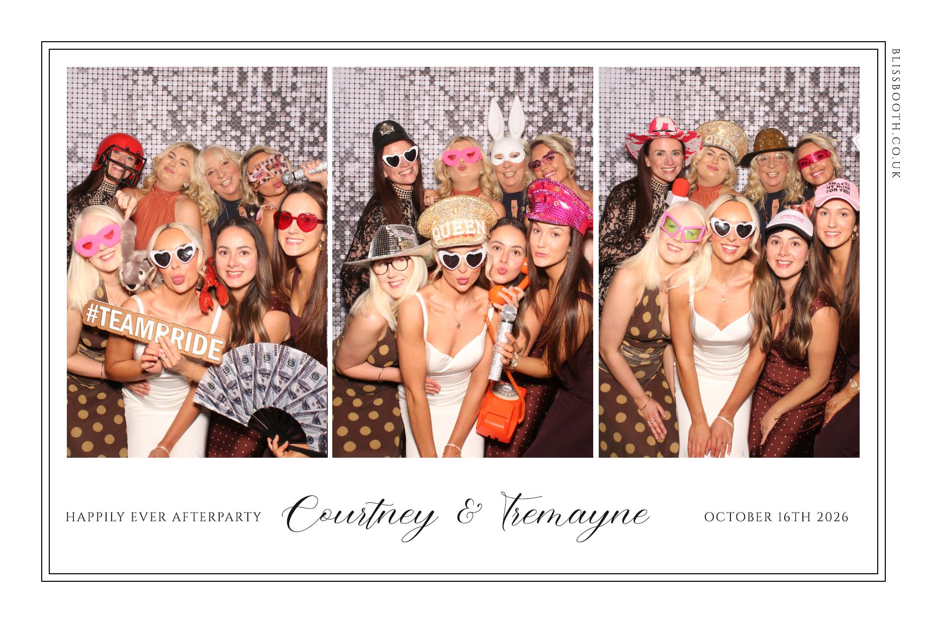 Courtney and Treymane | View more photos from the event at gallery.blissbooth.co.uk/u/BlissBooth/Courtney-and-Treymane