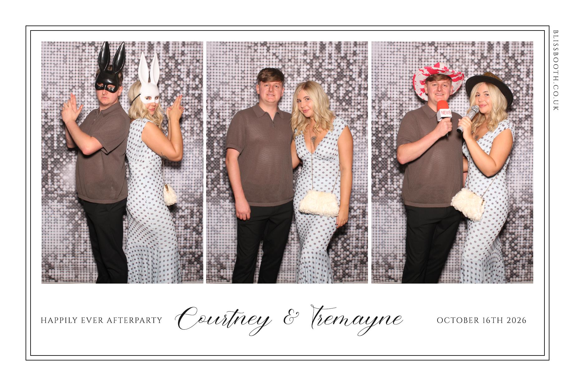 Courtney and Treymane | View more photos from the event at gallery.blissbooth.co.uk/u/BlissBooth/Courtney-and-Treymane