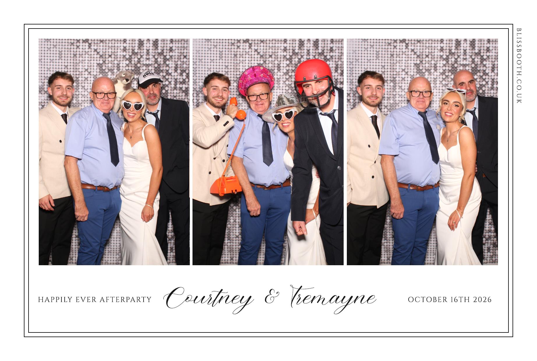 Courtney and Treymane | View more photos from the event at gallery.blissbooth.co.uk/u/BlissBooth/Courtney-and-Treymane