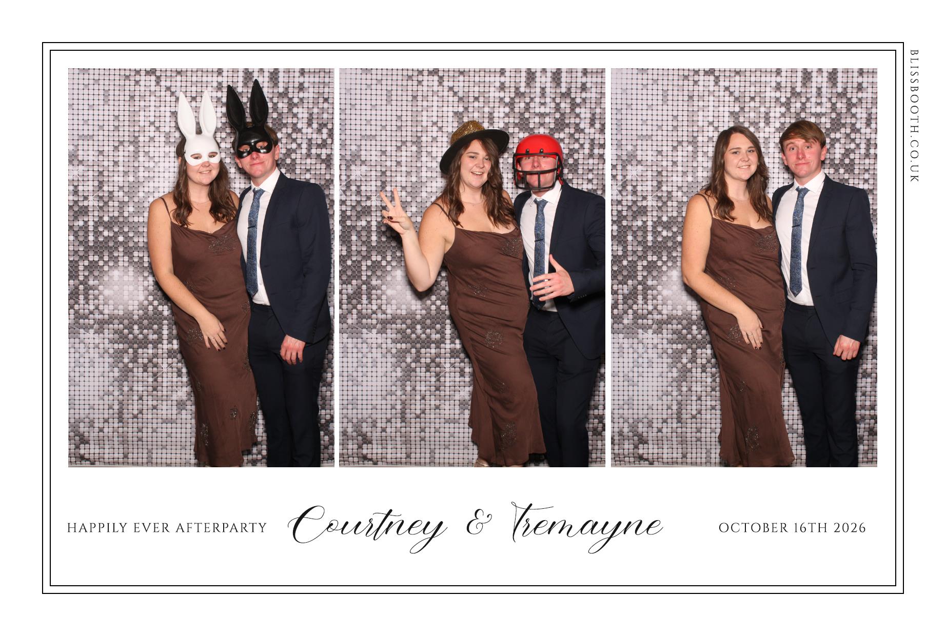 Courtney and Treymane | View more photos from the event at gallery.blissbooth.co.uk/u/BlissBooth/Courtney-and-Treymane