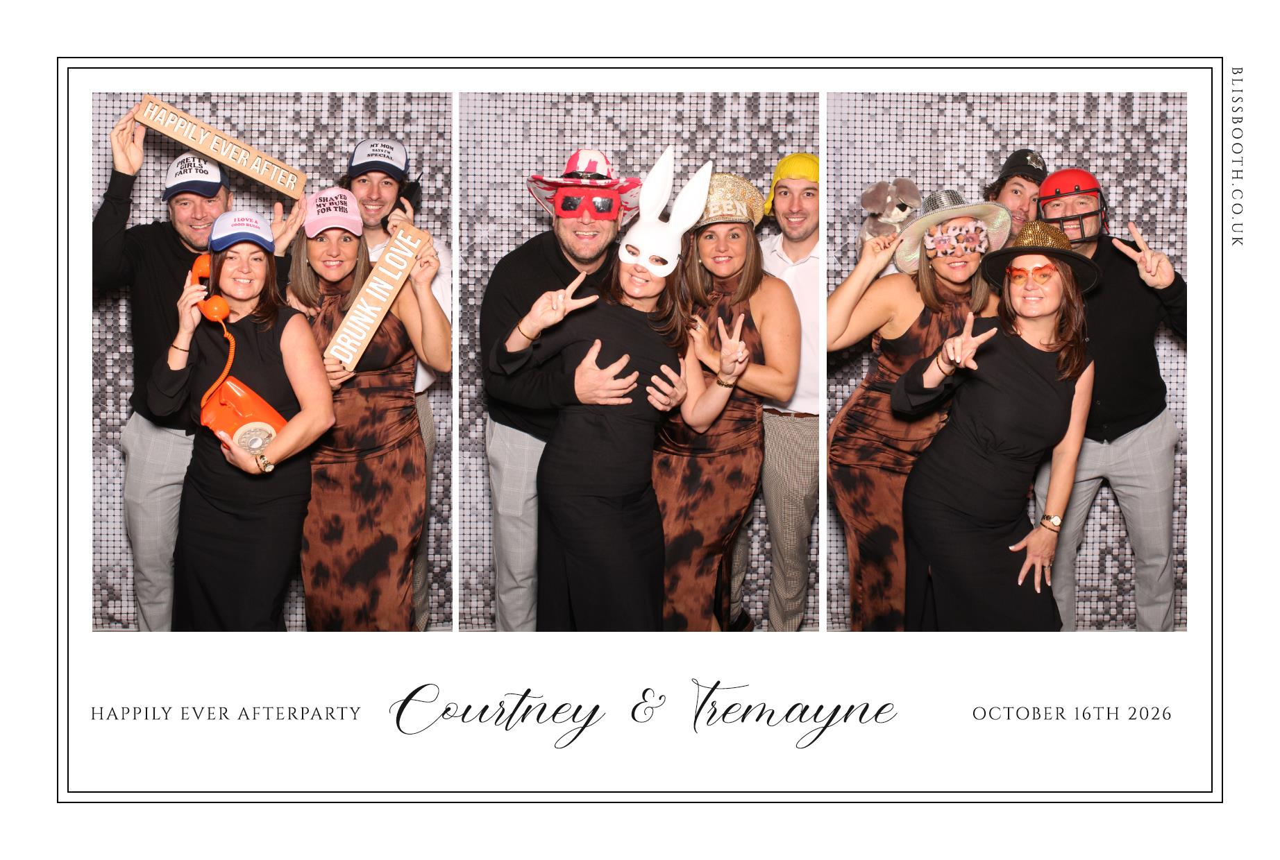 Courtney and Treymane | View more photos from the event at gallery.blissbooth.co.uk/u/BlissBooth/Courtney-and-Treymane