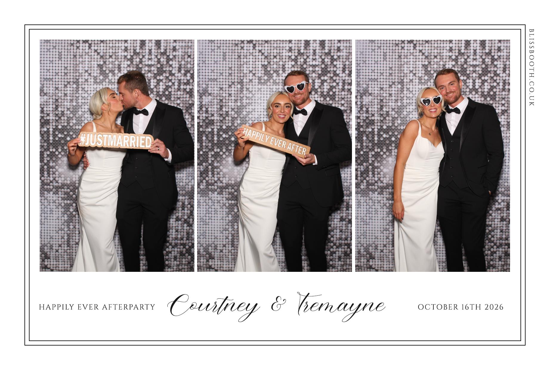 Courtney and Treymane | View more photos from the event at gallery.blissbooth.co.uk/u/BlissBooth/Courtney-and-Treymane