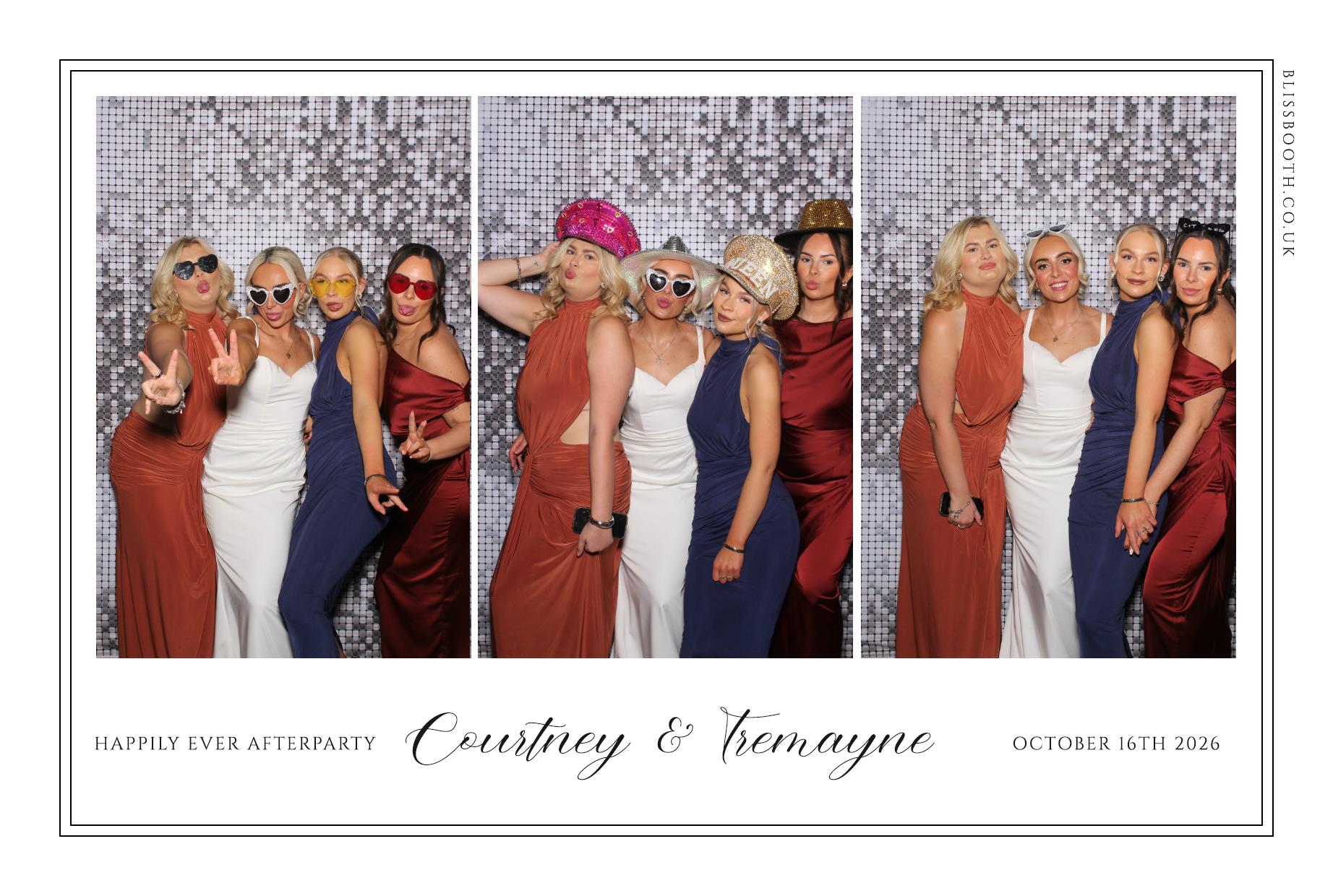 Courtney and Treymane | View more photos from the event at gallery.blissbooth.co.uk/u/BlissBooth/Courtney-and-Treymane