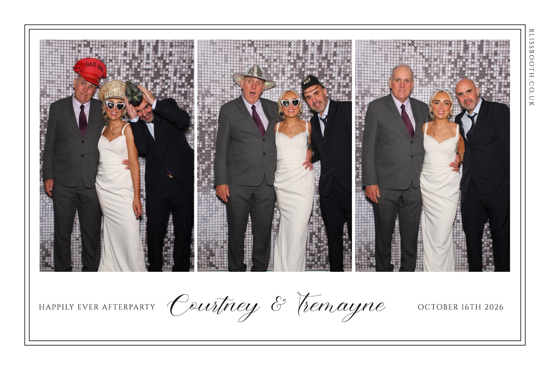 Courtney and Treymane | View more photos from the event at gallery.blissbooth.co.uk/u/BlissBooth/Courtney-and-Treymane