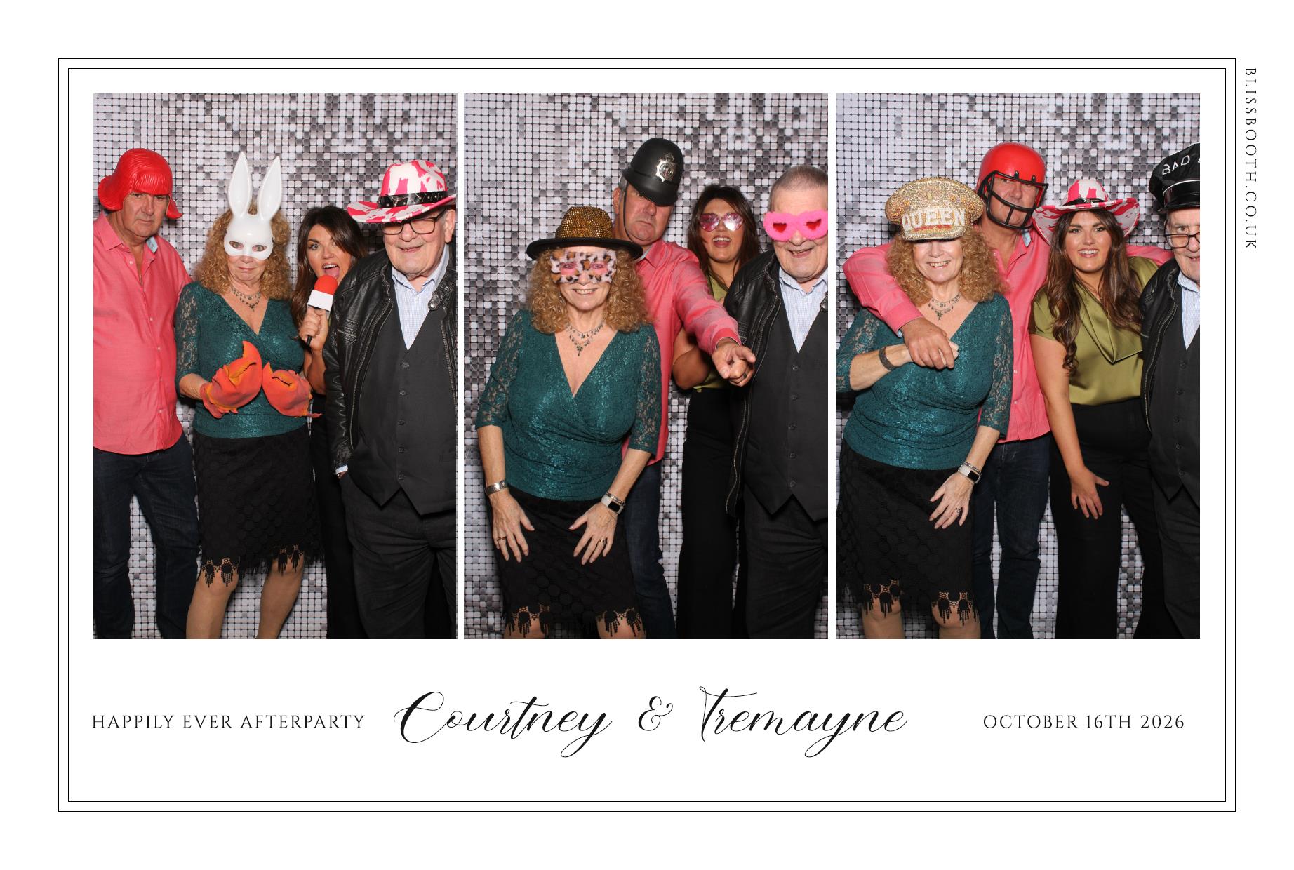 Courtney and Treymane | View more photos from the event at gallery.blissbooth.co.uk/u/BlissBooth/Courtney-and-Treymane