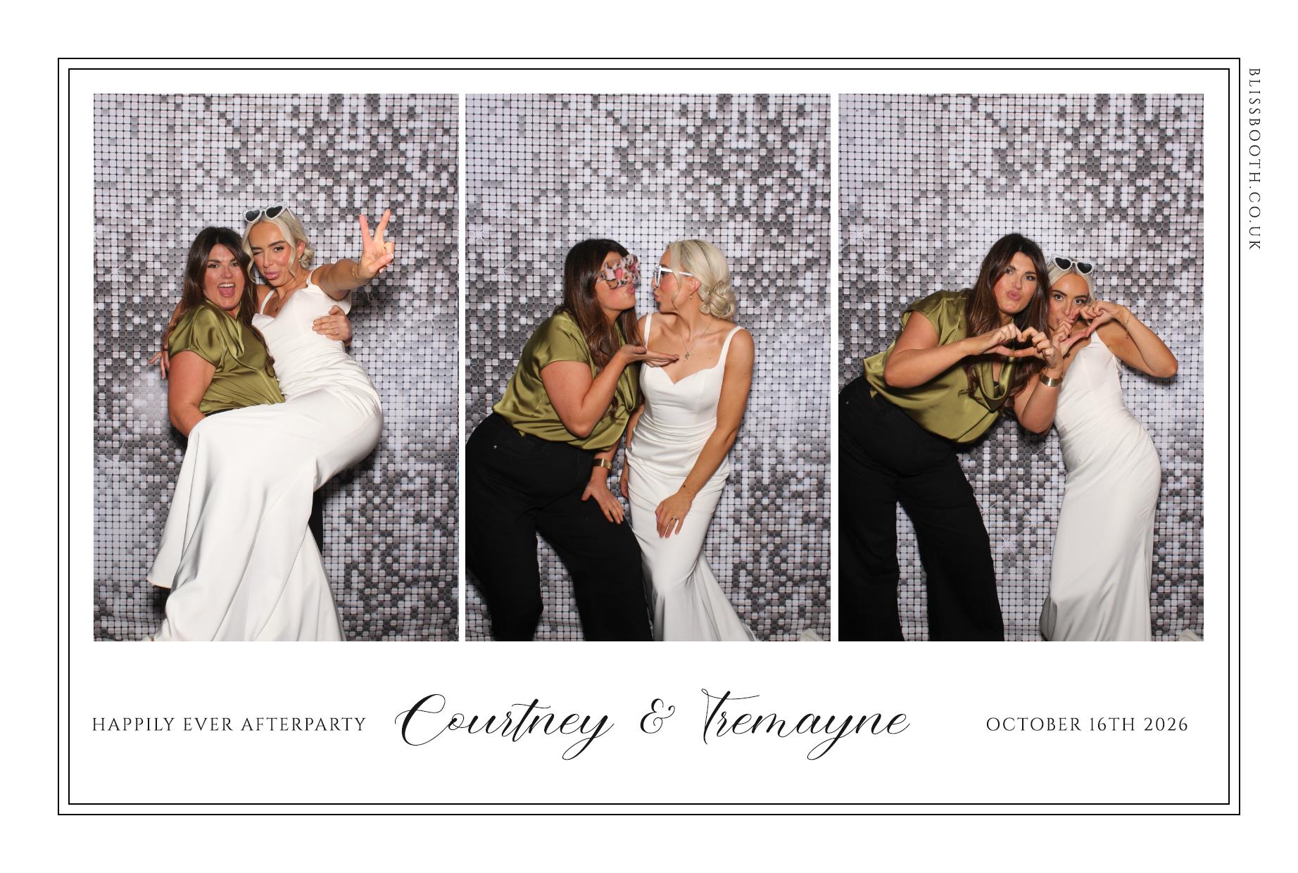 Courtney and Treymane | View more photos from the event at gallery.blissbooth.co.uk/u/BlissBooth/Courtney-and-Treymane