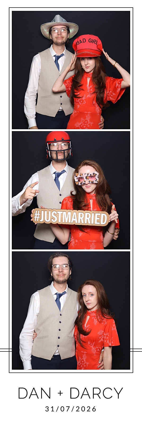 Dan and Darcy | View more photos from the event at gallery.blissbooth.co.uk/u/BlissBooth/Dan-and-Darcy