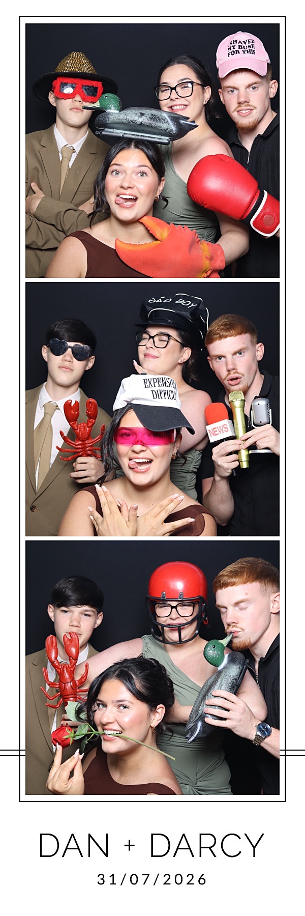 Dan and Darcy | View more photos from the event at gallery.blissbooth.co.uk/u/BlissBooth/Dan-and-Darcy