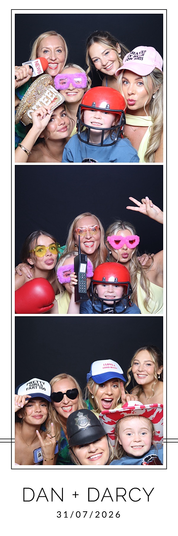 Dan and Darcy | View more photos from the event at gallery.blissbooth.co.uk/u/BlissBooth/Dan-and-Darcy