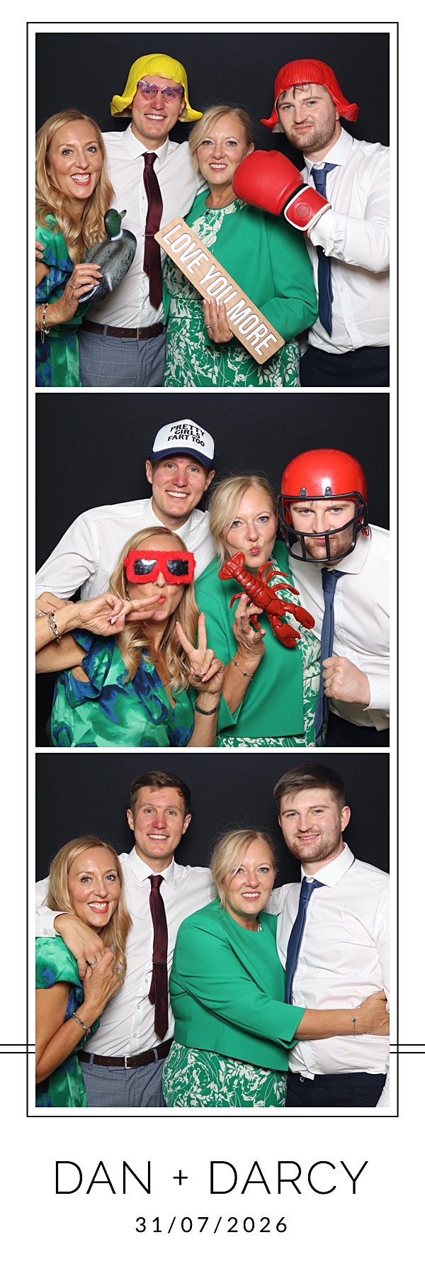 Dan and Darcy | View more photos from the event at gallery.blissbooth.co.uk/u/BlissBooth/Dan-and-Darcy