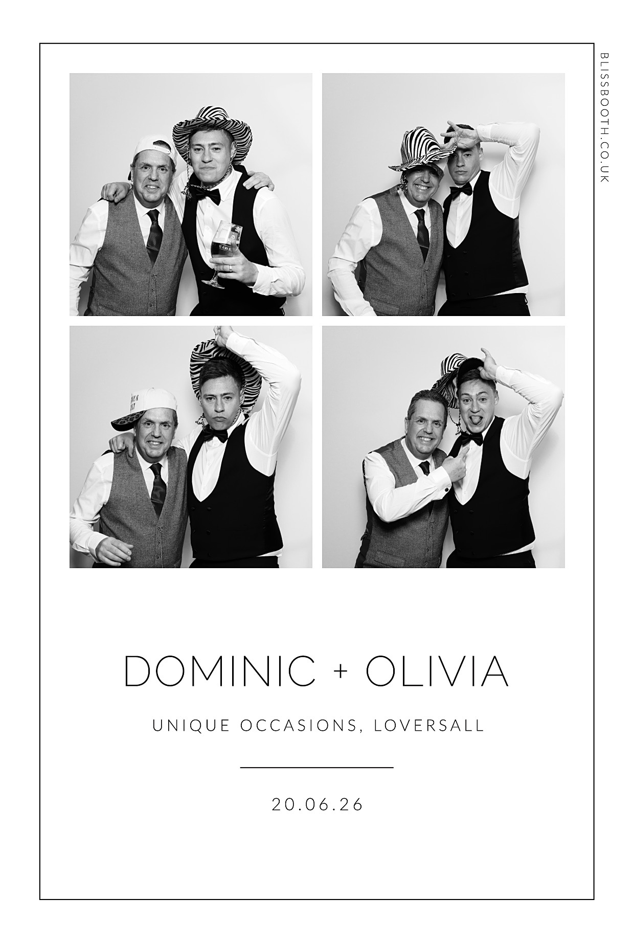Dominic and Olivia | View more photos from the event at gallery.blissbooth.co.uk/u/BlissBooth/Dominic-and-Olivia