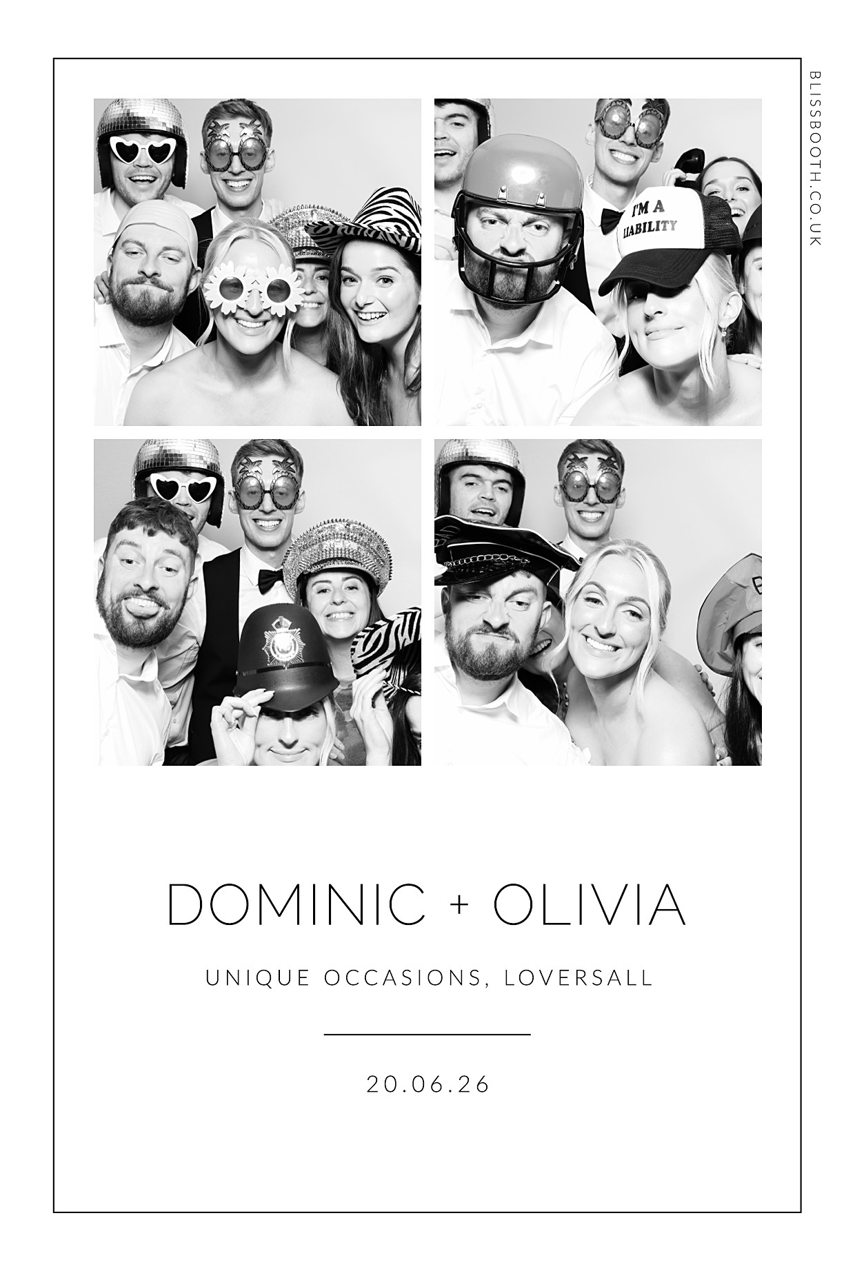 Dominic and Olivia | View more photos from the event at gallery.blissbooth.co.uk/u/BlissBooth/Dominic-and-Olivia