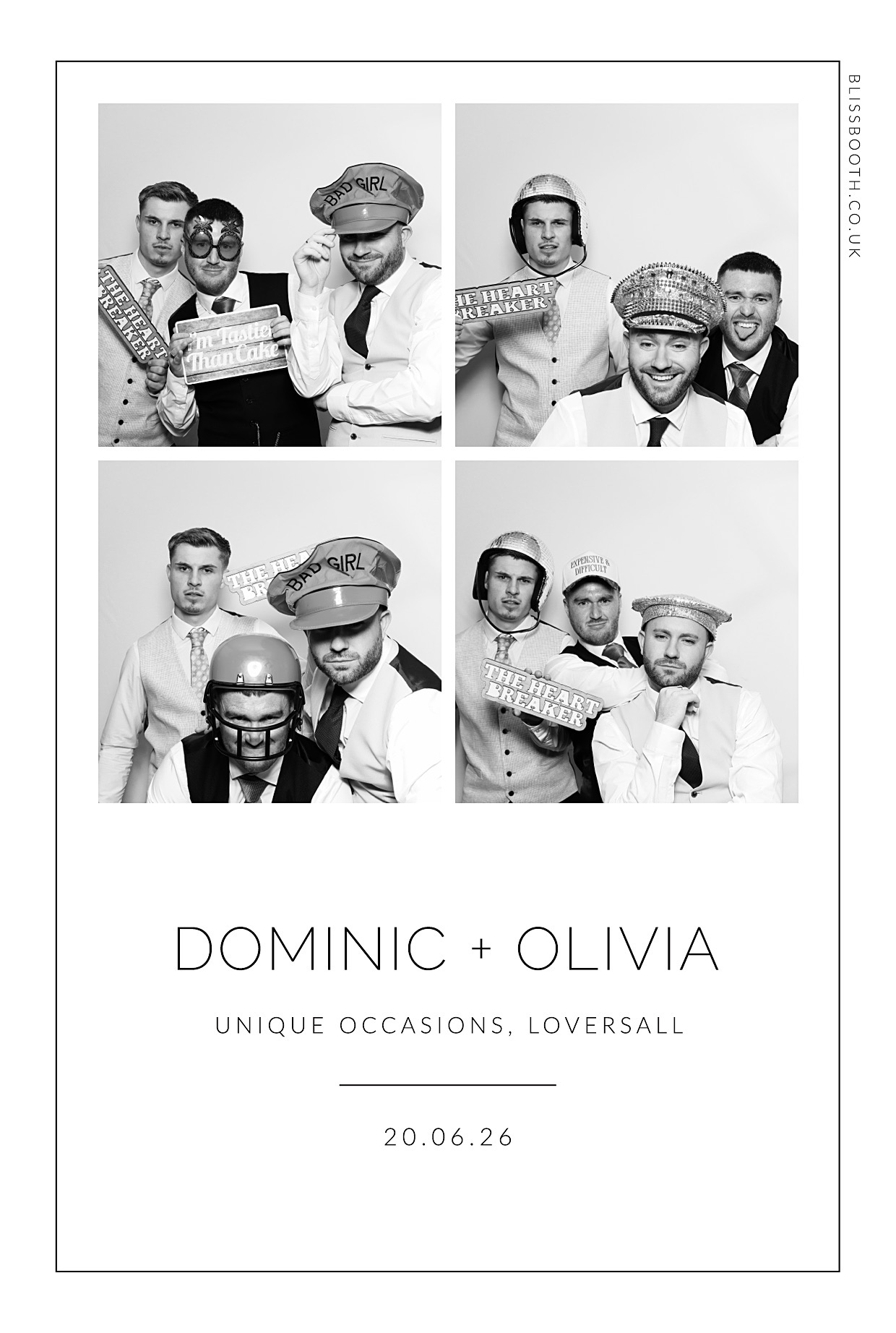 Dominic and Olivia | View more photos from the event at gallery.blissbooth.co.uk/u/BlissBooth/Dominic-and-Olivia