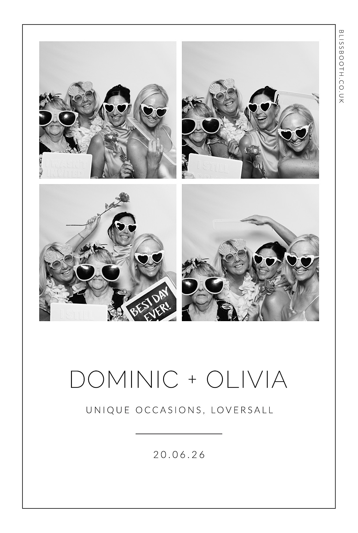 Dominic and Olivia | View more photos from the event at gallery.blissbooth.co.uk/u/BlissBooth/Dominic-and-Olivia
