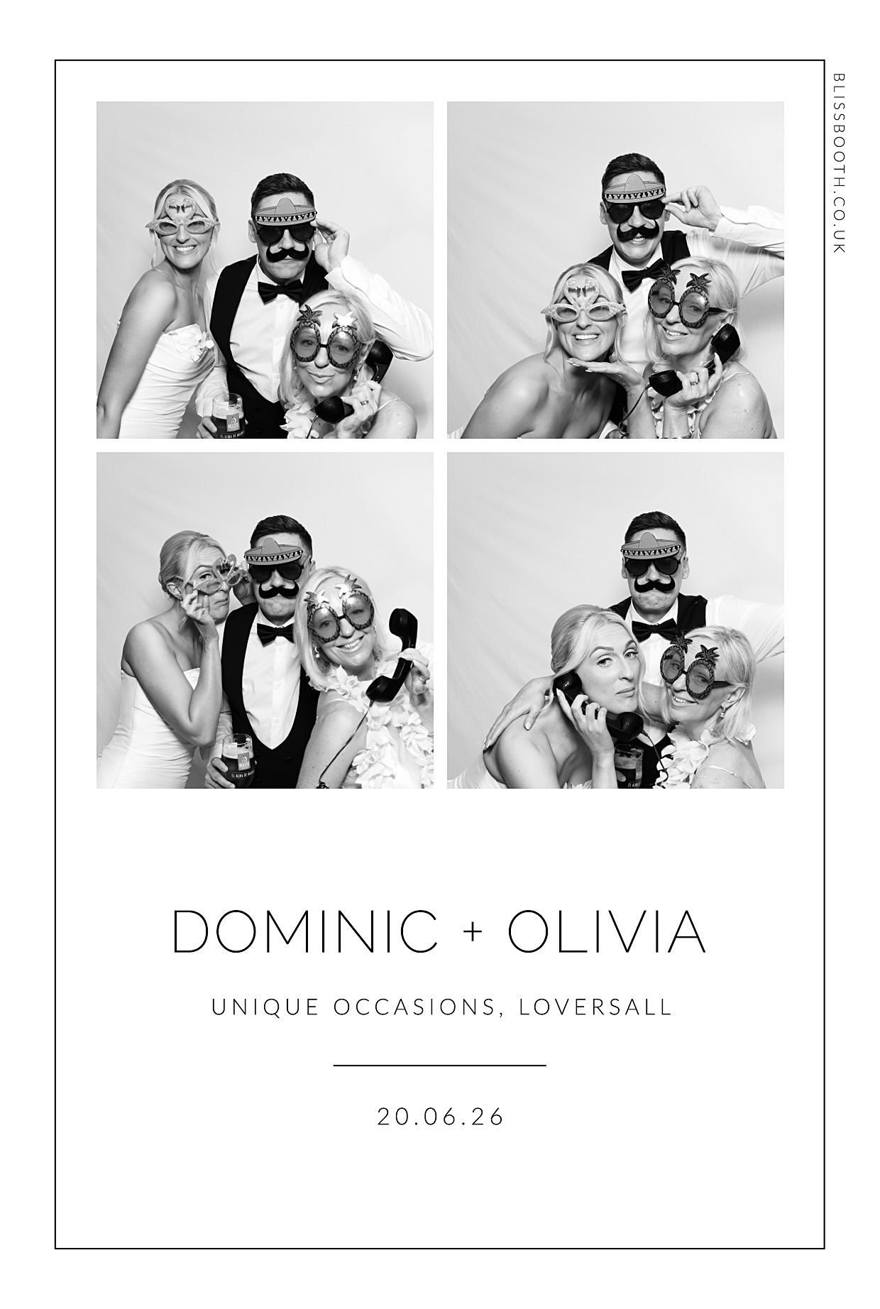 Dominic and Olivia | View more photos from the event at gallery.blissbooth.co.uk/u/BlissBooth/Dominic-and-Olivia