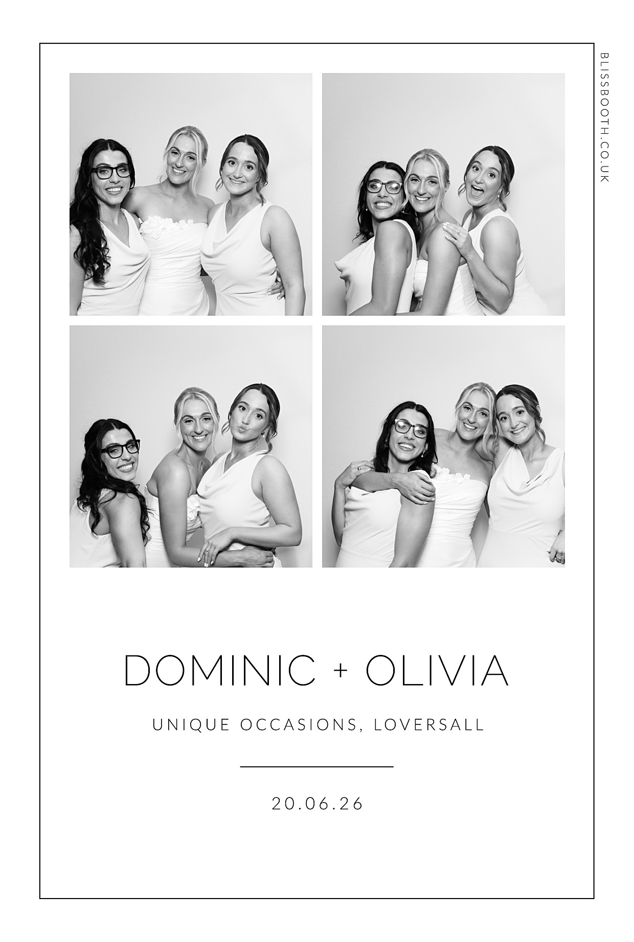 Dominic and Olivia | View more photos from the event at gallery.blissbooth.co.uk/u/BlissBooth/Dominic-and-Olivia