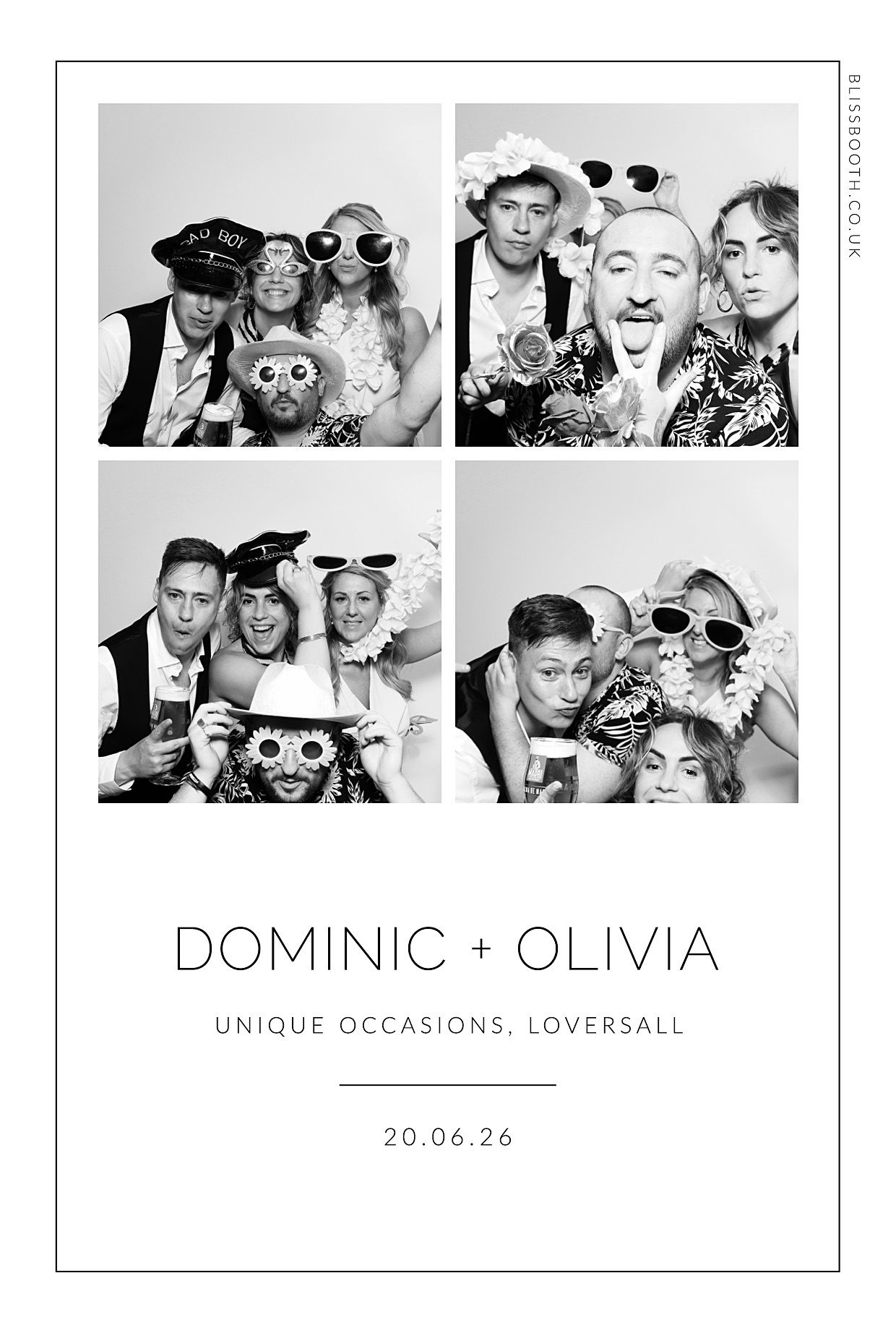 Dominic and Olivia | View more photos from the event at gallery.blissbooth.co.uk/u/BlissBooth/Dominic-and-Olivia