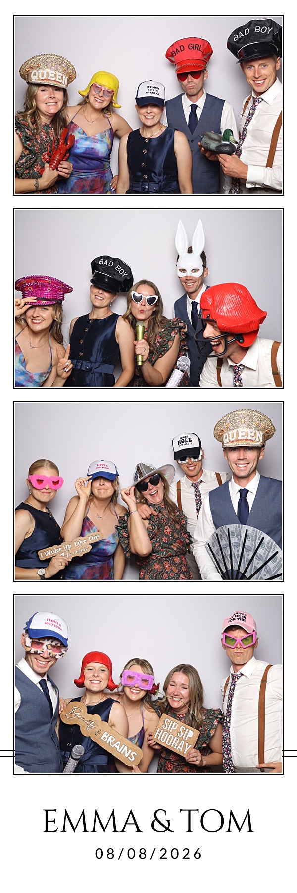 Emma and Tom | View more photos from the event at gallery.blissbooth.co.uk/u/BlissBooth/Emma-and-Tom