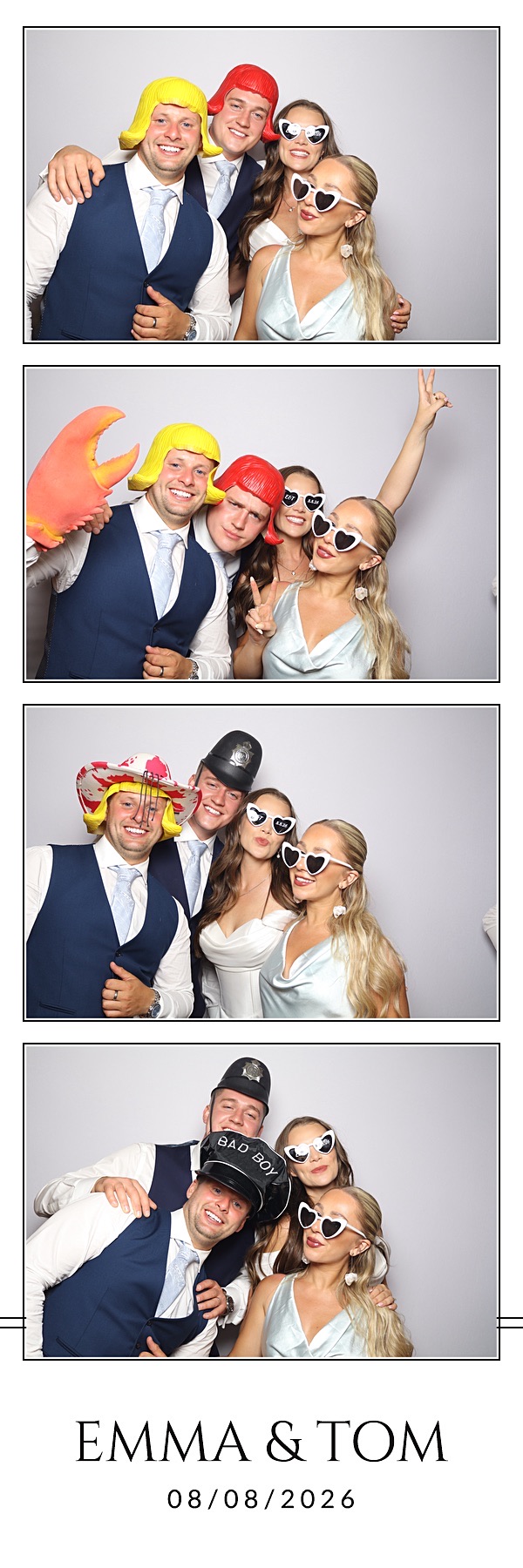 Emma and Tom | View more photos from the event at gallery.blissbooth.co.uk/u/BlissBooth/Emma-and-Tom