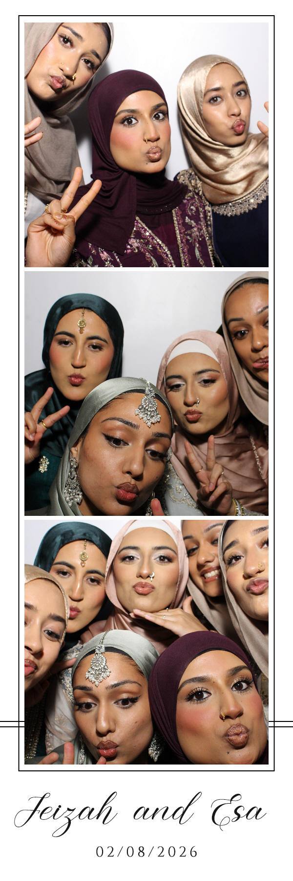 Feizah and Esa | View more photos from the event at gallery.blissbooth.co.uk/u/BlissBooth/Feizah-and-Esa