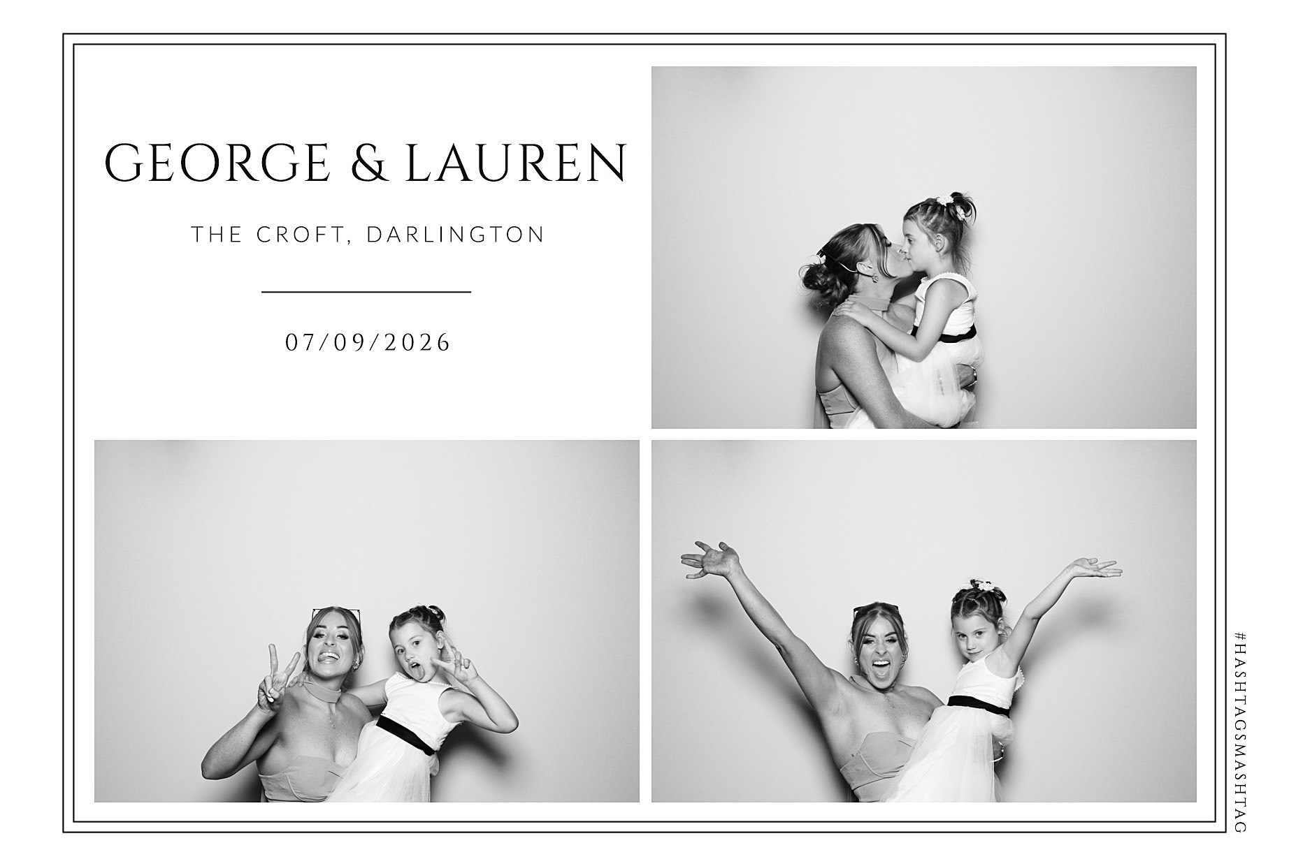 George and Lauren | View more photos from the event at gallery.blissbooth.co.uk/u/BlissBooth/George-and-Lauren