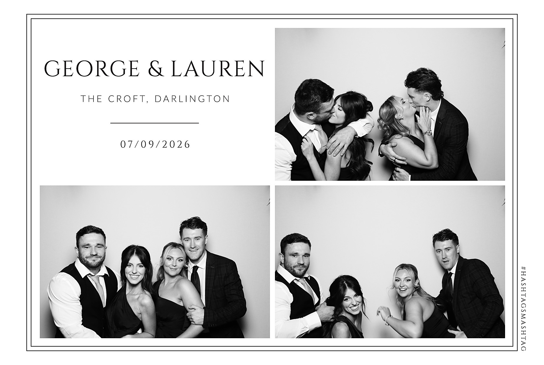 George and Lauren | View more photos from the event at gallery.blissbooth.co.uk/u/BlissBooth/George-and-Lauren