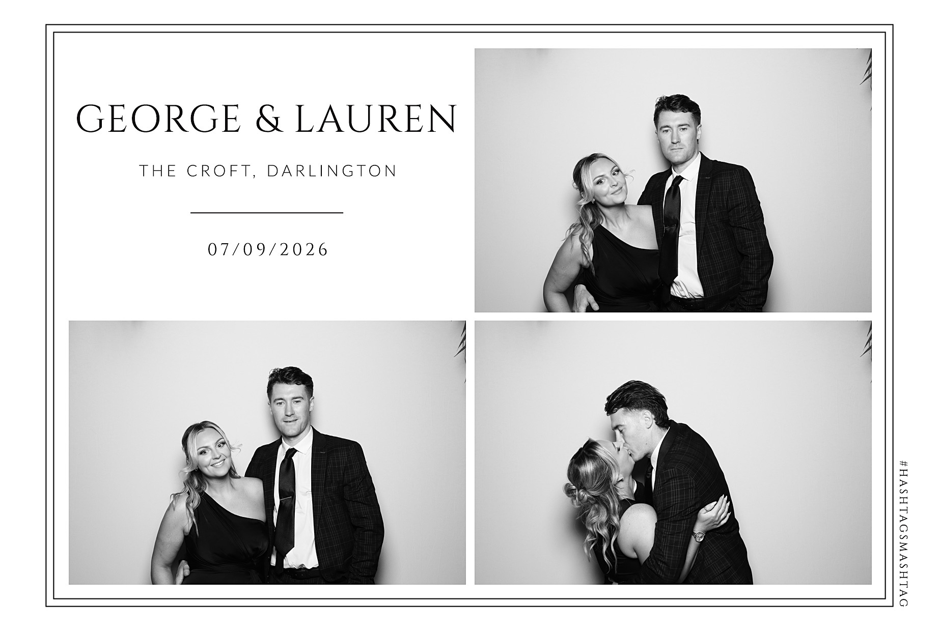 George and Lauren | View more photos from the event at gallery.blissbooth.co.uk/u/BlissBooth/George-and-Lauren