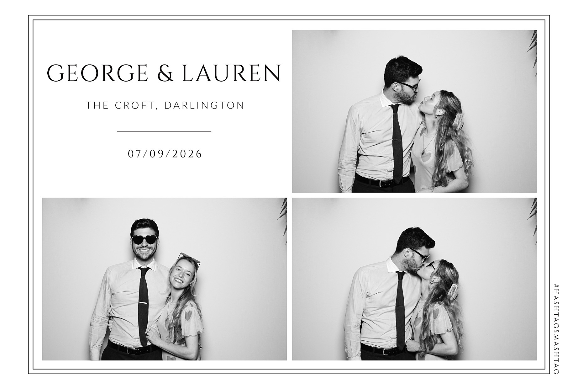 George and Lauren | View more photos from the event at gallery.blissbooth.co.uk/u/BlissBooth/George-and-Lauren