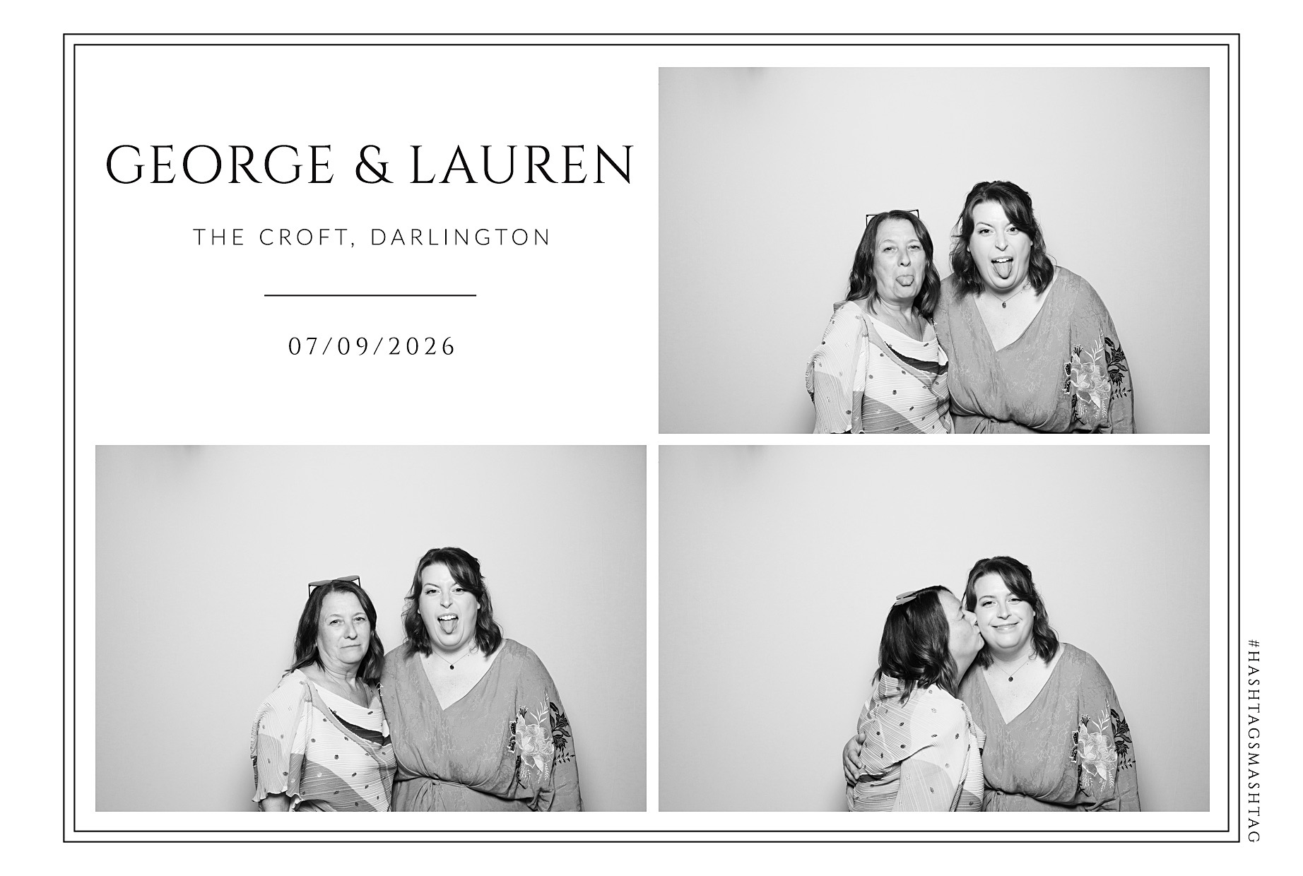 George and Lauren | View more photos from the event at gallery.blissbooth.co.uk/u/BlissBooth/George-and-Lauren