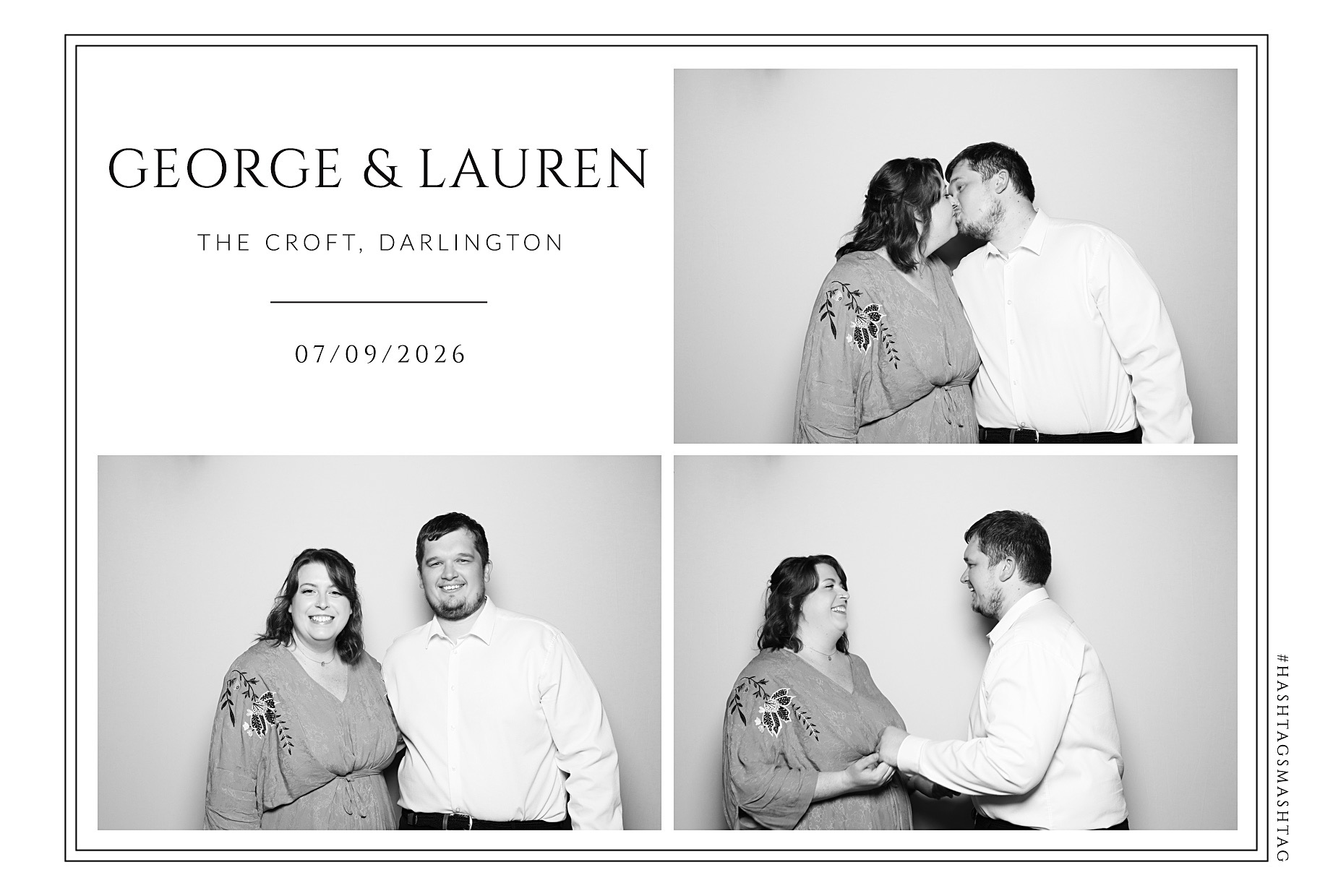 George and Lauren | View more photos from the event at gallery.blissbooth.co.uk/u/BlissBooth/George-and-Lauren