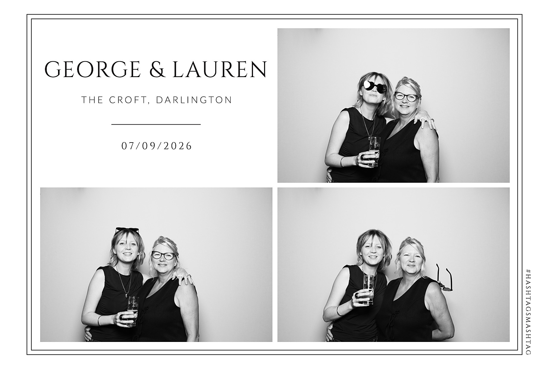 George and Lauren | View more photos from the event at gallery.blissbooth.co.uk/u/BlissBooth/George-and-Lauren