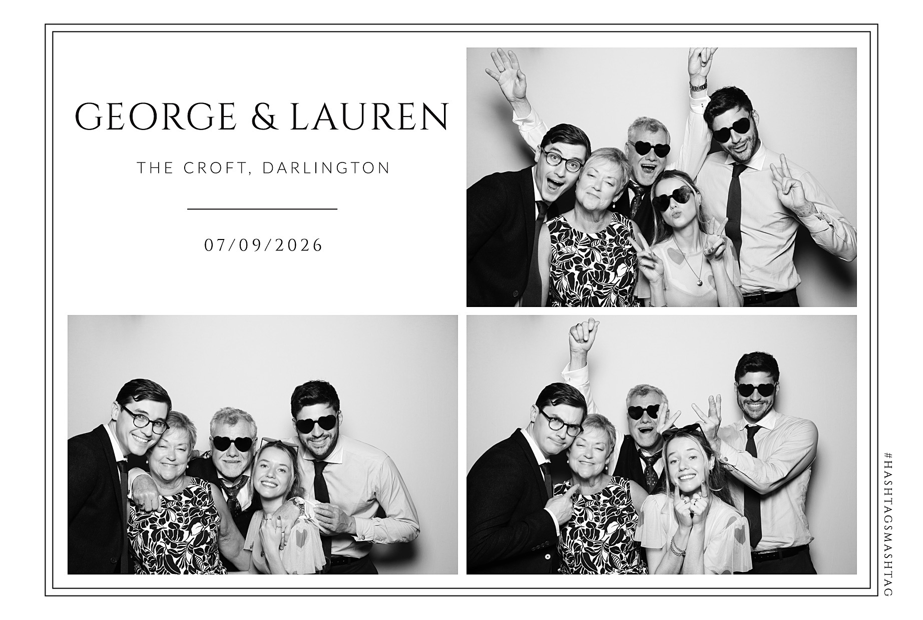 George and Lauren | View more photos from the event at gallery.blissbooth.co.uk/u/BlissBooth/George-and-Lauren