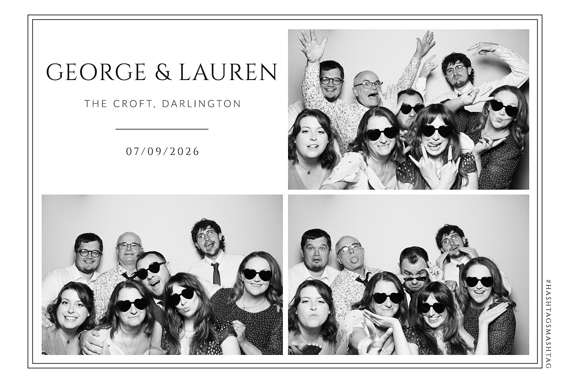 George and Lauren | View more photos from the event at gallery.blissbooth.co.uk/u/BlissBooth/George-and-Lauren
