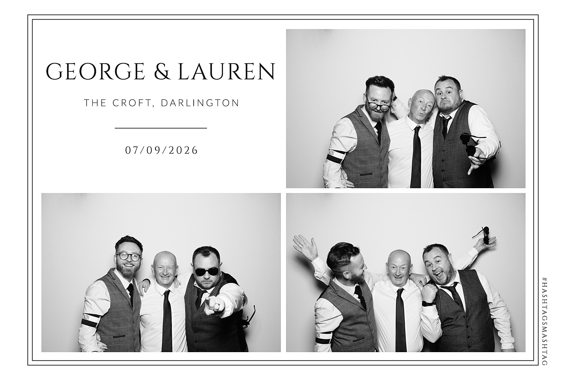 George and Lauren | View more photos from the event at gallery.blissbooth.co.uk/u/BlissBooth/George-and-Lauren