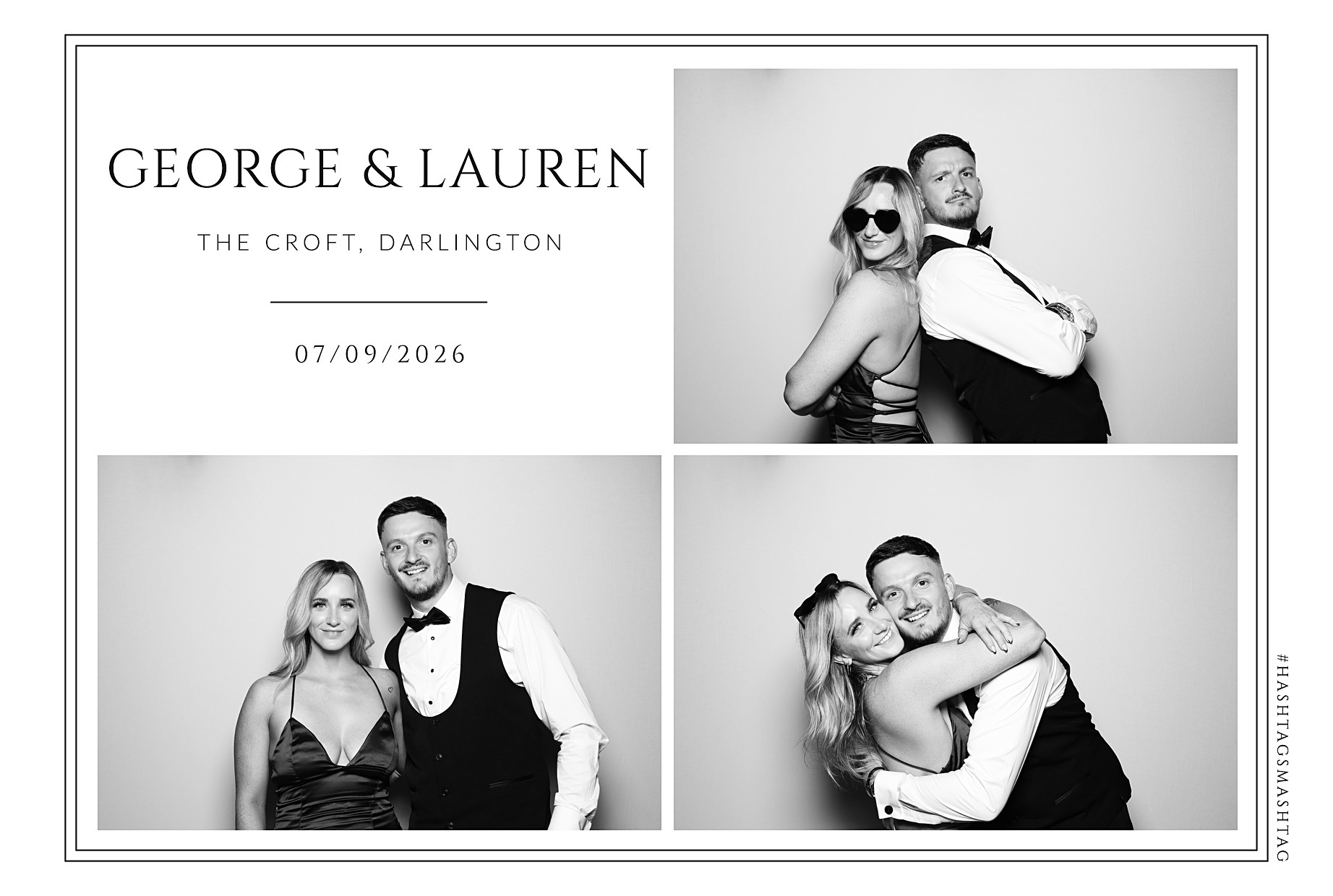 George and Lauren | View more photos from the event at gallery.blissbooth.co.uk/u/BlissBooth/George-and-Lauren