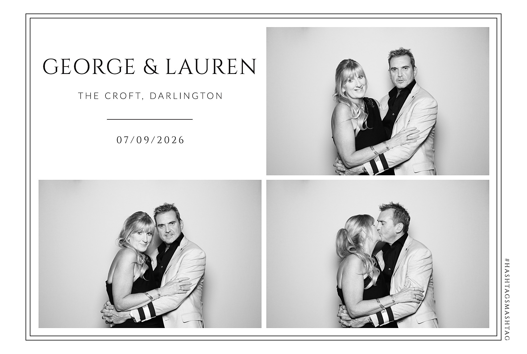 George and Lauren | View more photos from the event at gallery.blissbooth.co.uk/u/BlissBooth/George-and-Lauren