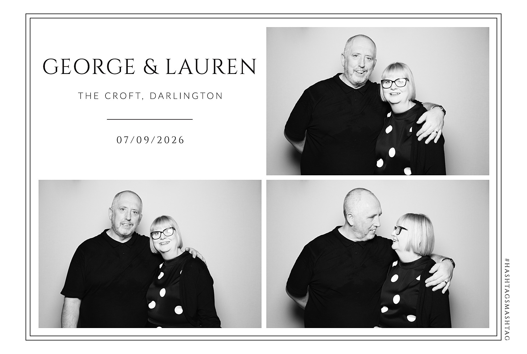 George and Lauren | View more photos from the event at gallery.blissbooth.co.uk/u/BlissBooth/George-and-Lauren