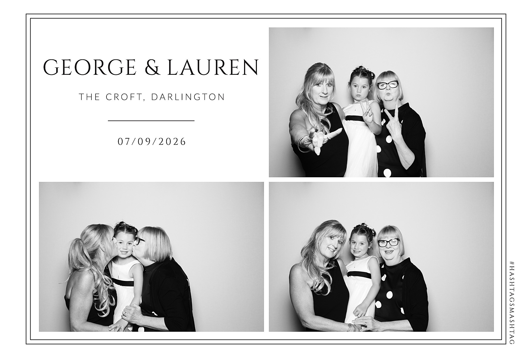 George and Lauren | View more photos from the event at gallery.blissbooth.co.uk/u/BlissBooth/George-and-Lauren