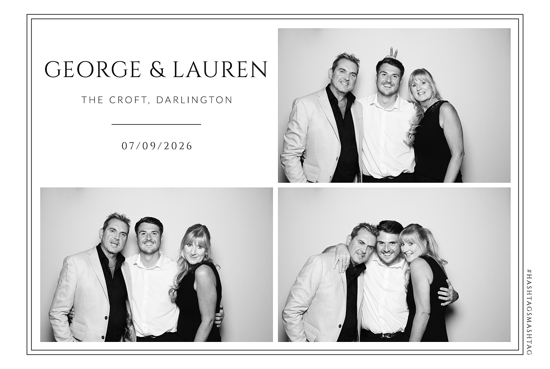 George and Lauren | View more photos from the event at gallery.blissbooth.co.uk/u/BlissBooth/George-and-Lauren