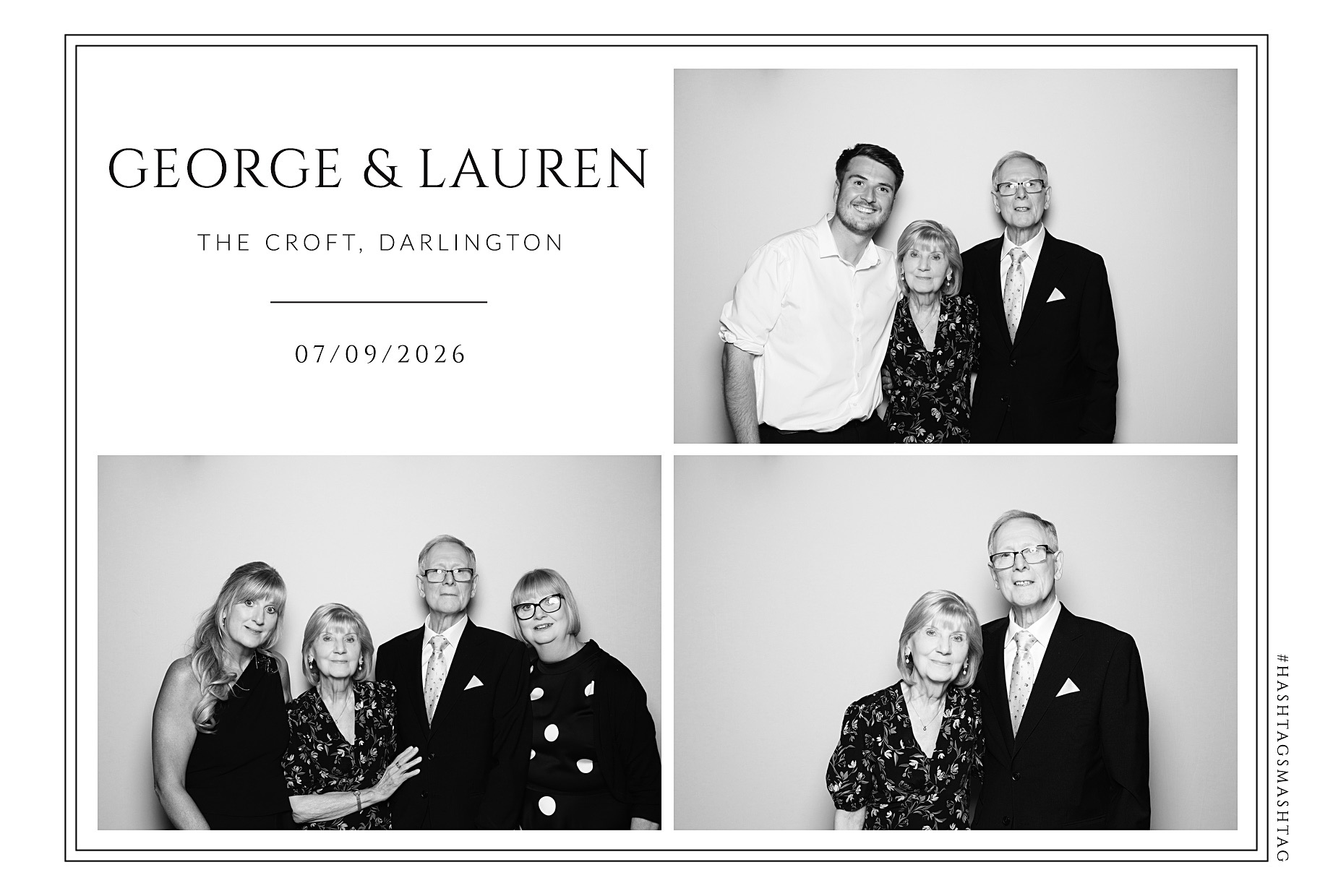 George and Lauren | View more photos from the event at gallery.blissbooth.co.uk/u/BlissBooth/George-and-Lauren