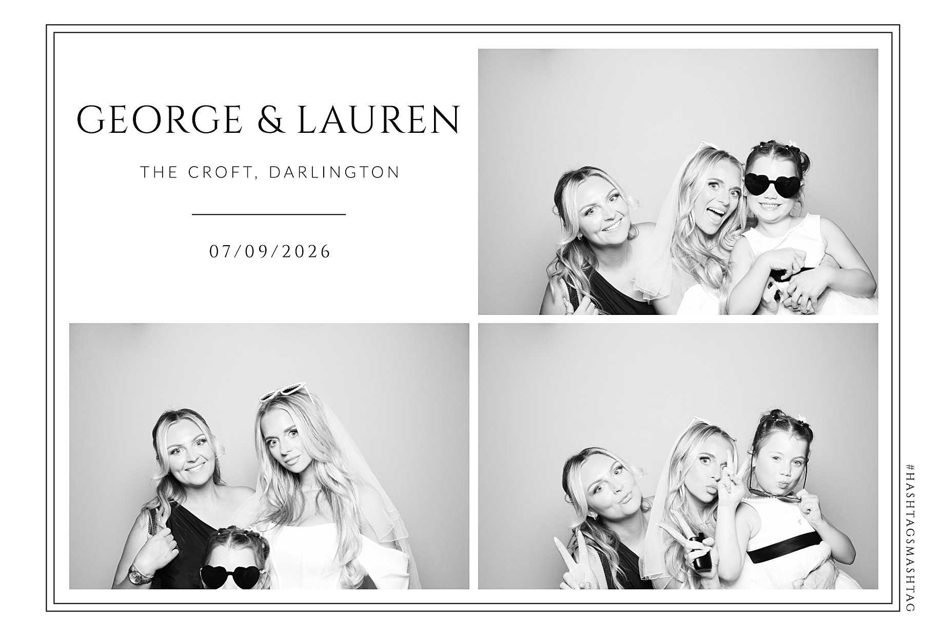 George and Lauren | View more photos from the event at gallery.blissbooth.co.uk/u/BlissBooth/George-and-Lauren