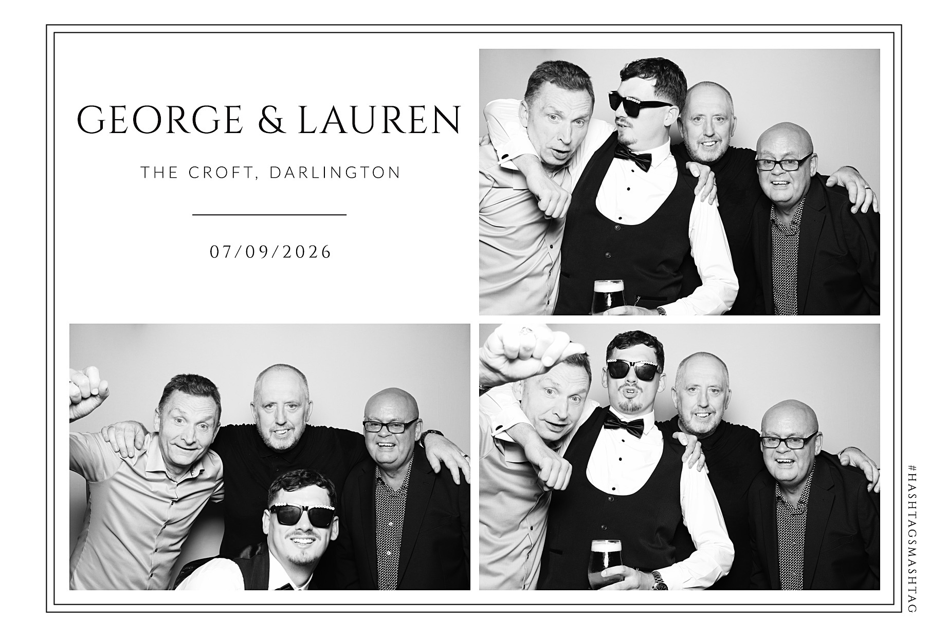 George and Lauren | View more photos from the event at gallery.blissbooth.co.uk/u/BlissBooth/George-and-Lauren