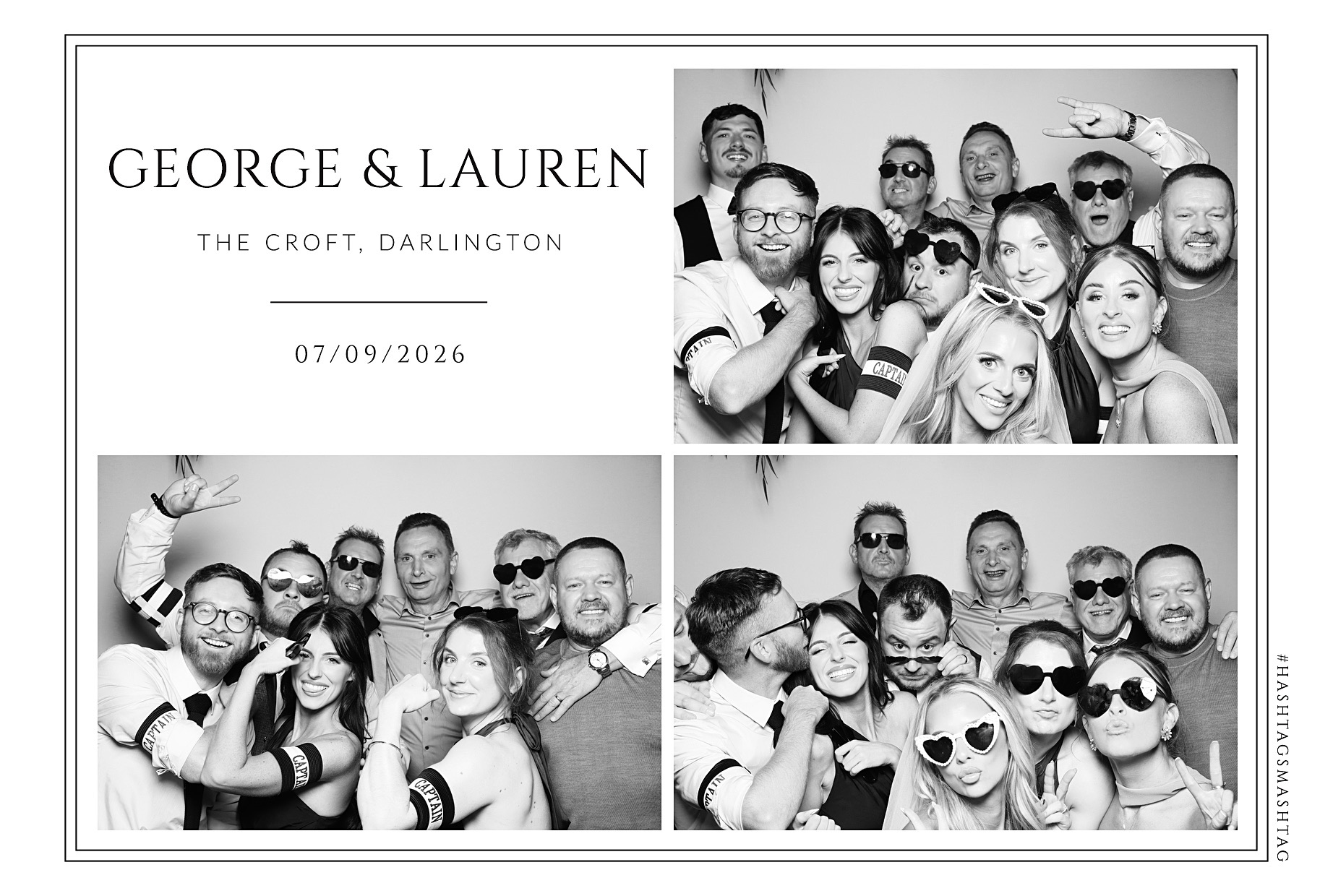 George and Lauren | View more photos from the event at gallery.blissbooth.co.uk/u/BlissBooth/George-and-Lauren