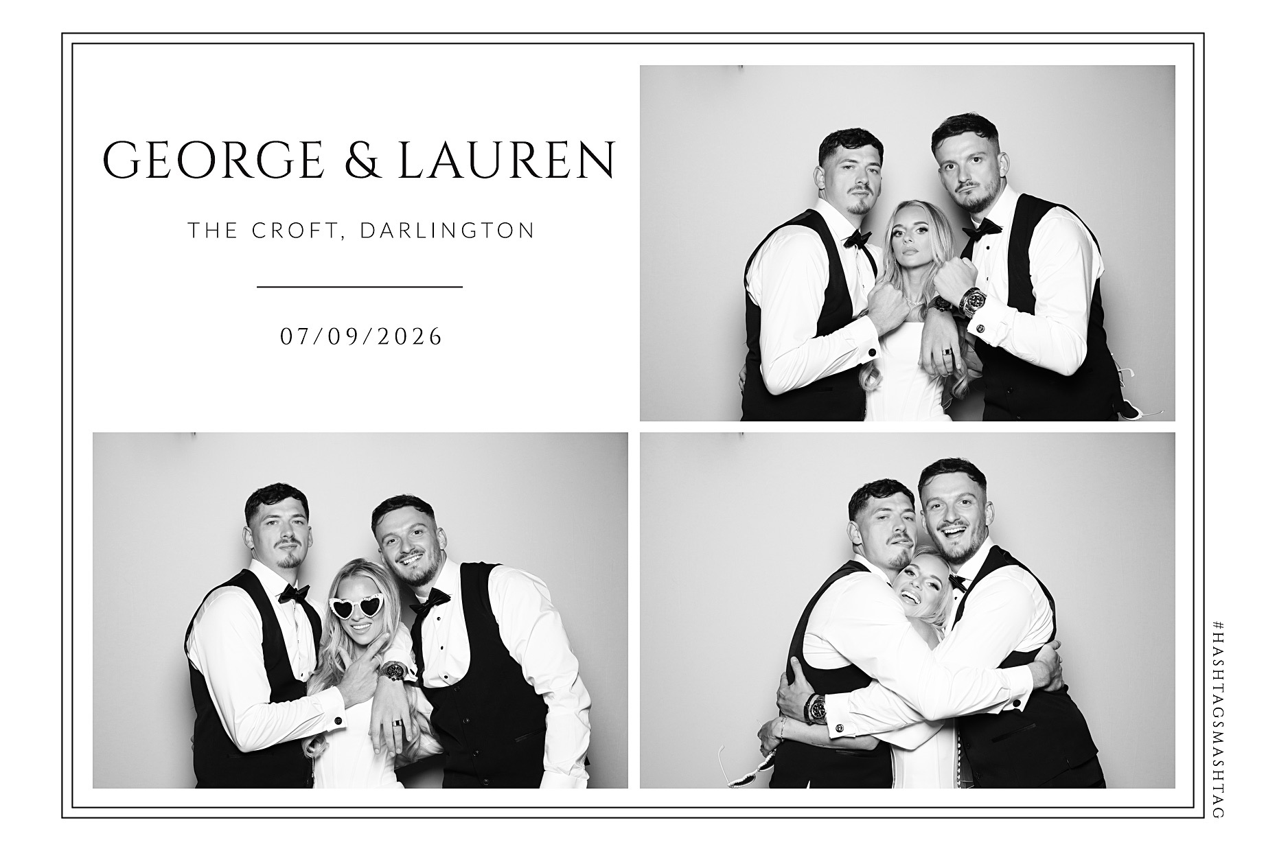 George and Lauren | View more photos from the event at gallery.blissbooth.co.uk/u/BlissBooth/George-and-Lauren