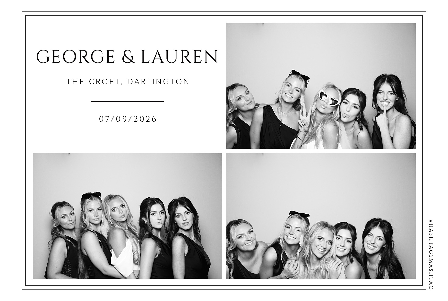 George and Lauren | View more photos from the event at gallery.blissbooth.co.uk/u/BlissBooth/George-and-Lauren