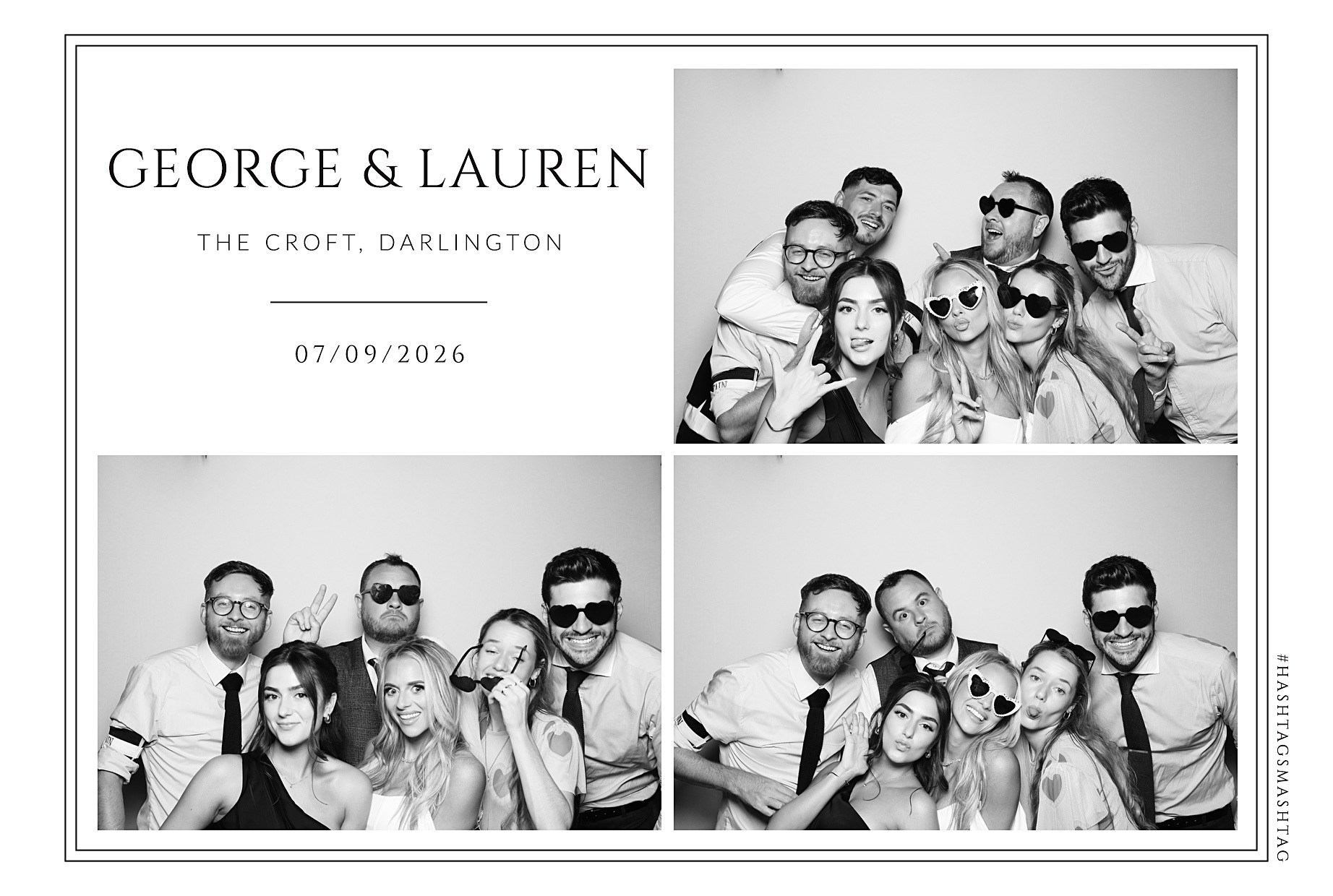 George and Lauren | View more photos from the event at gallery.blissbooth.co.uk/u/BlissBooth/George-and-Lauren