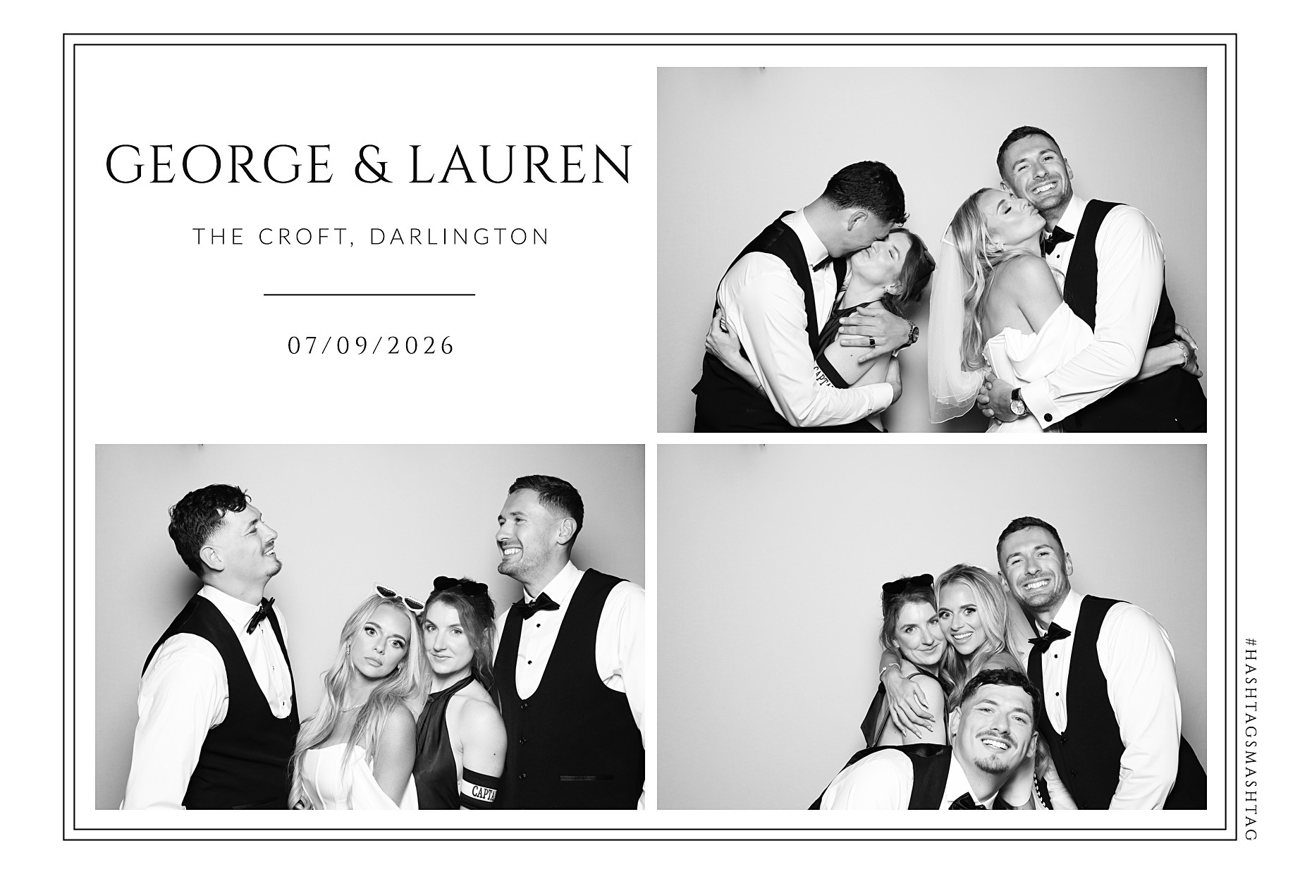 George and Lauren | View more photos from the event at gallery.blissbooth.co.uk/u/BlissBooth/George-and-Lauren