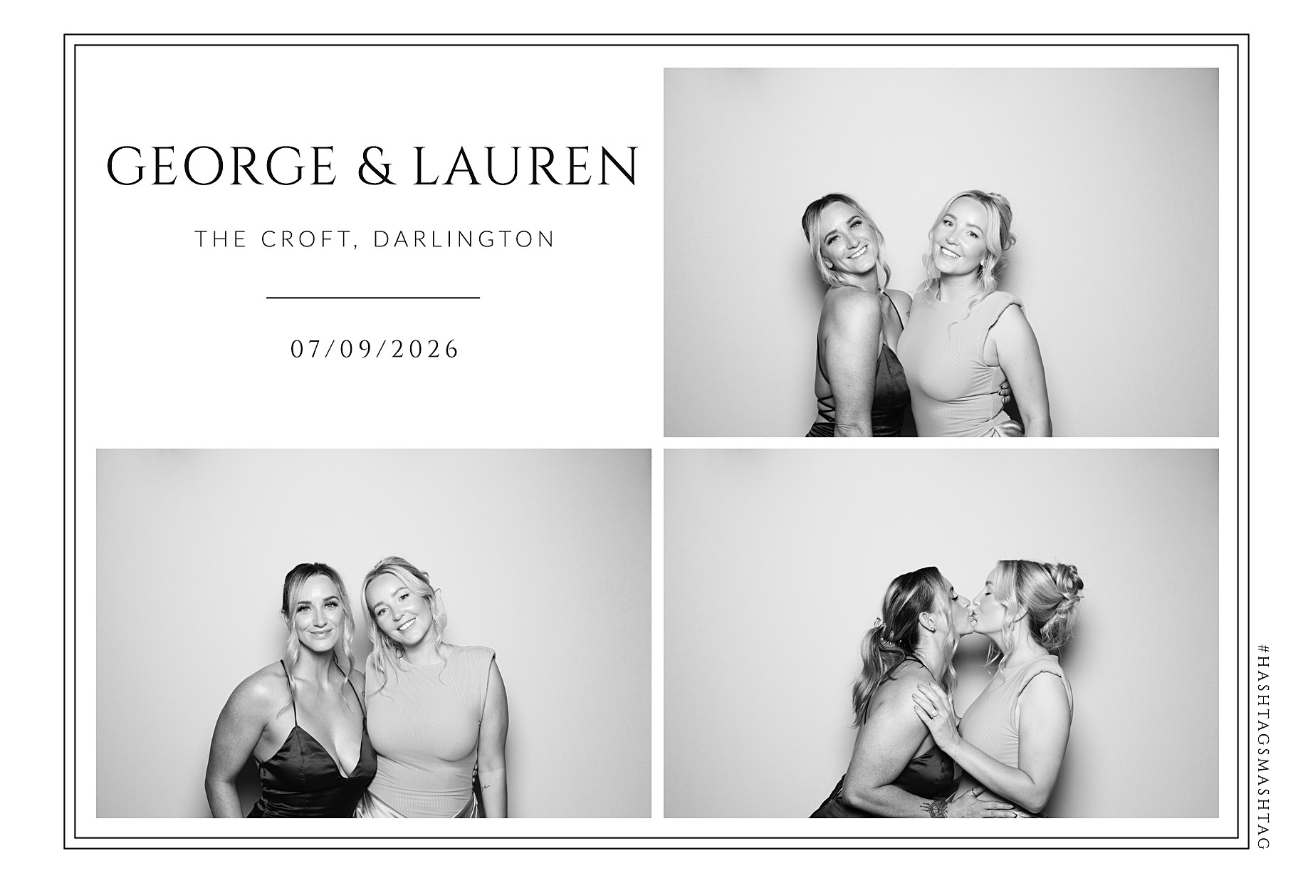 George and Lauren | View more photos from the event at gallery.blissbooth.co.uk/u/BlissBooth/George-and-Lauren