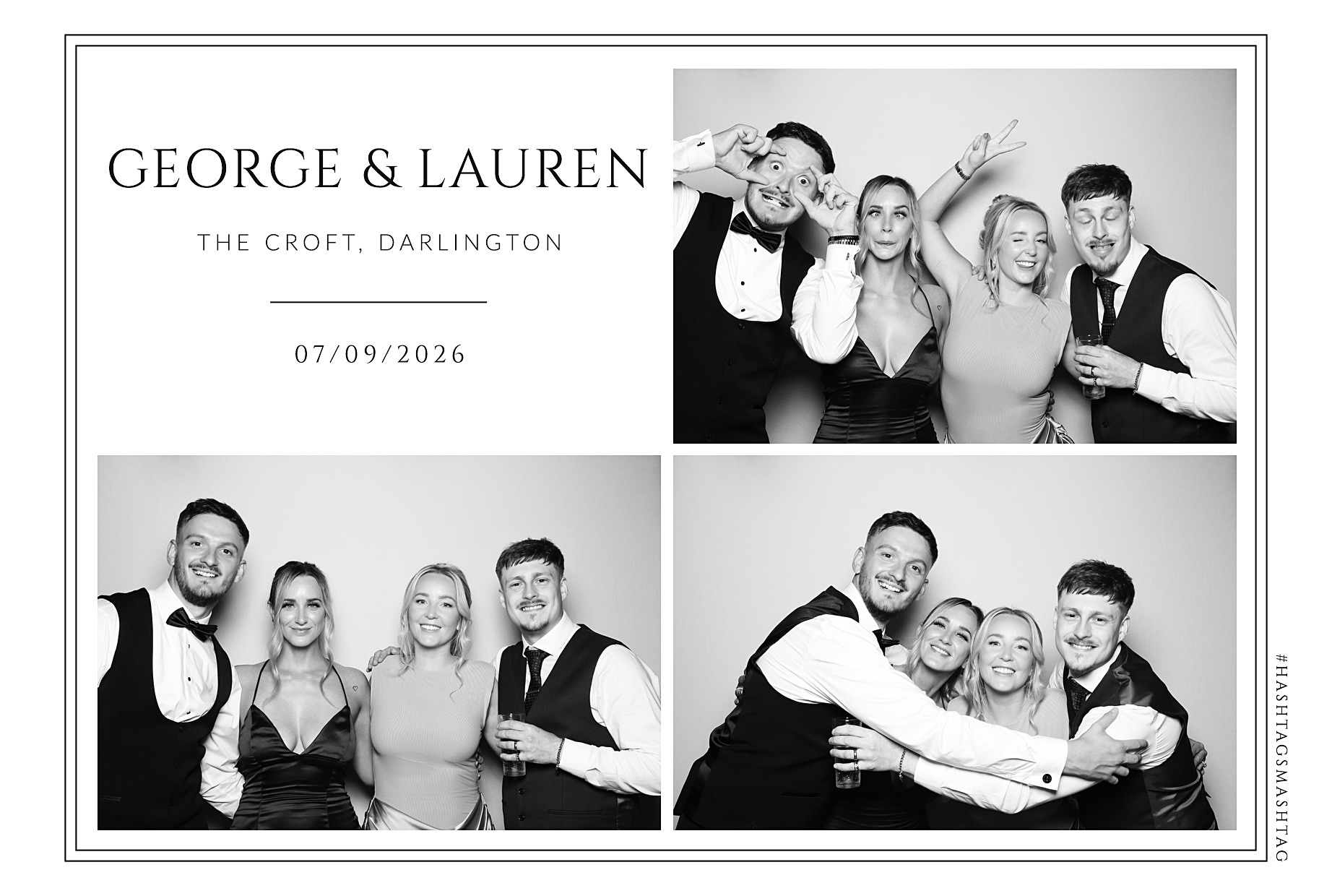 George and Lauren | View more photos from the event at gallery.blissbooth.co.uk/u/BlissBooth/George-and-Lauren