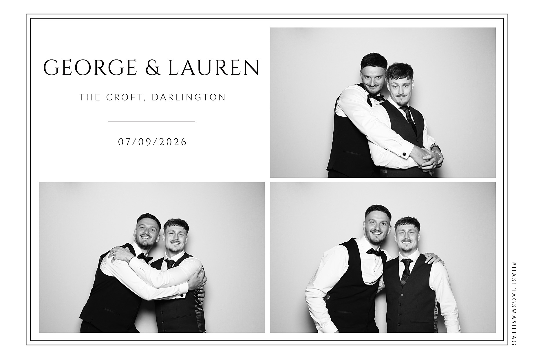 George and Lauren | View more photos from the event at gallery.blissbooth.co.uk/u/BlissBooth/George-and-Lauren